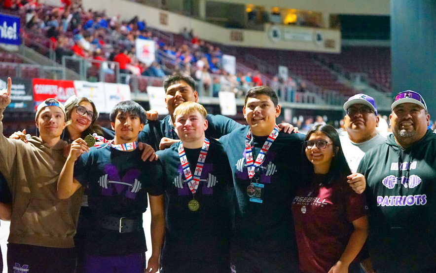 ‘Long time coming’<br>Patriots leave state powerlifting championships with much-earned hardware