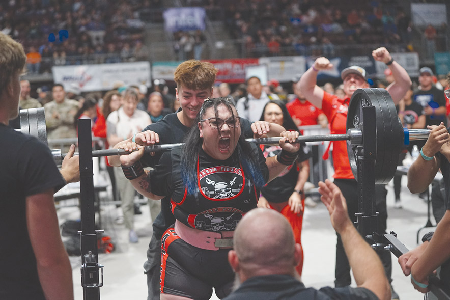 Three area athletes clinch gold at state powerlifting competition