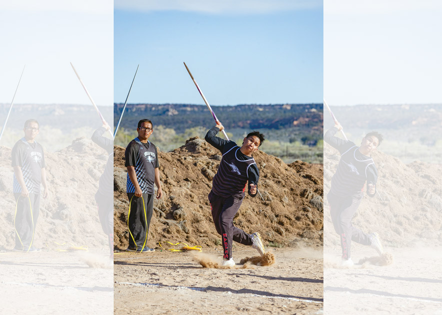 Crownpoint javelin thrower resets personal record at Window Rock Twilight meet