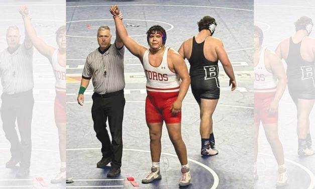 Cannon Begay battles back from broken vertebra to place fifth at state