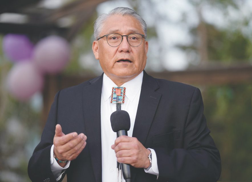 Justin Jones enters race with sharp challenge to Navajo government