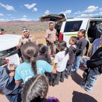 Diné professionals fill Lukachukai school gym for career day