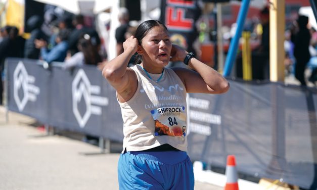Debut winners: <br>Daangoiina Haven, Tyrell Natewa win Shiprock Marathon