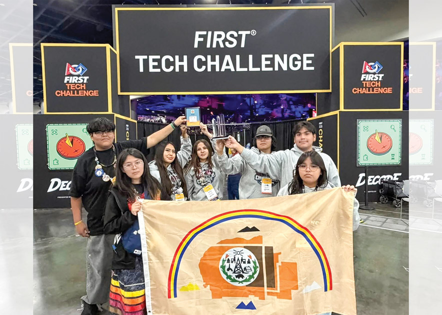 Diné robotics teams make their mark at world championship