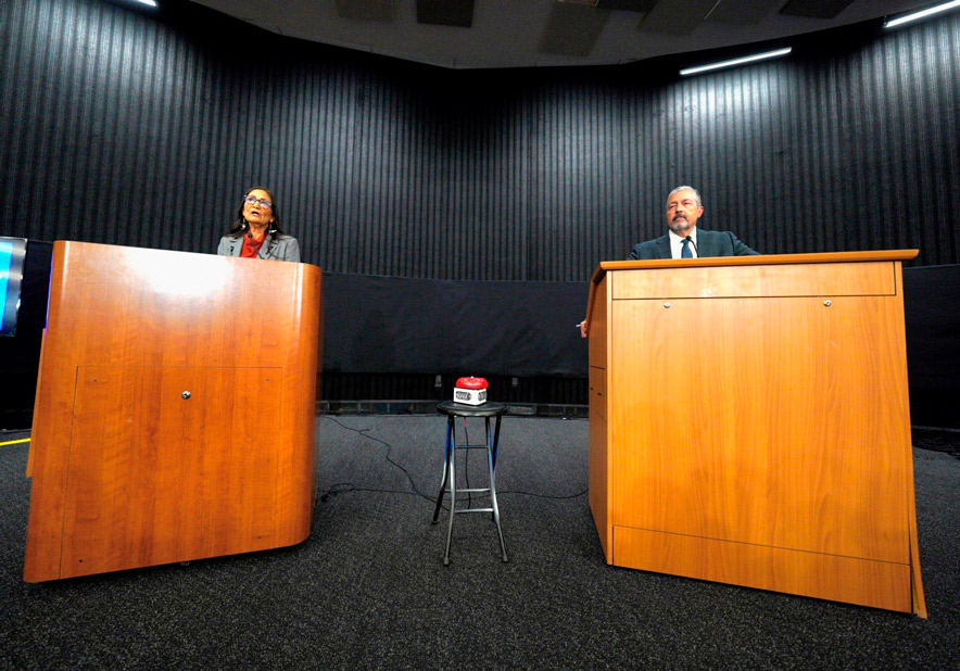 Haaland, Bregman split on energy and environment in only Democratic debate