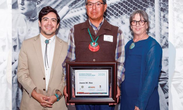 Grand Canyon fire archaeologist Jason Nez wins state preservation award
