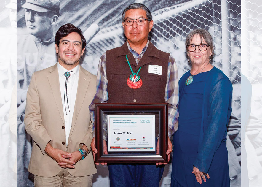 Grand Canyon fire archaeologist Jason Nez wins state preservation award