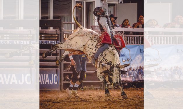 Diné bull rider Brad Moreno gets summer rolling with hometown win