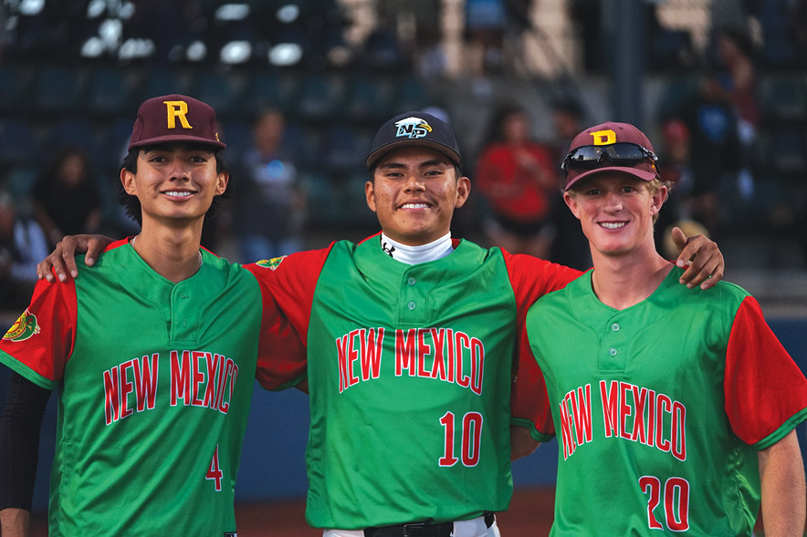 Area seniors help Green All-Stars to 2-1 win in three-game series