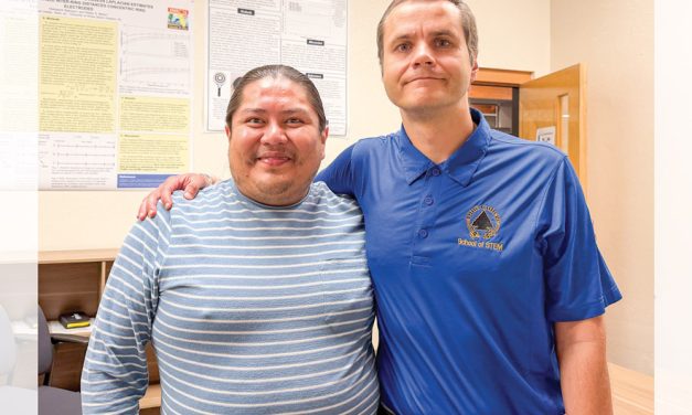 Diné College student <br>completes two degrees in two years