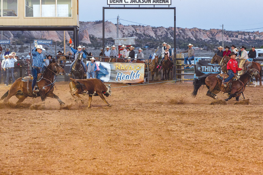 2025 PRCA Resistol Rookie-of-the-Year James Arviso wins Window Rock prorodeo
