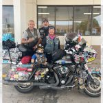 Teggy Bear rides for fallen warriors