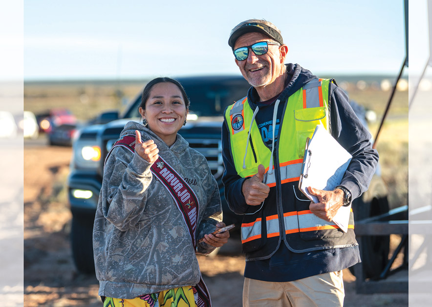 Miss Navajo brings half, full marathon home to Kin Dah Łichíí