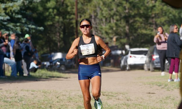 Former NAU standout Ali Upshaw resets Narbona Pass women’s 10K course record, Zuni Pueblo’s Kameron Eustace three-peats