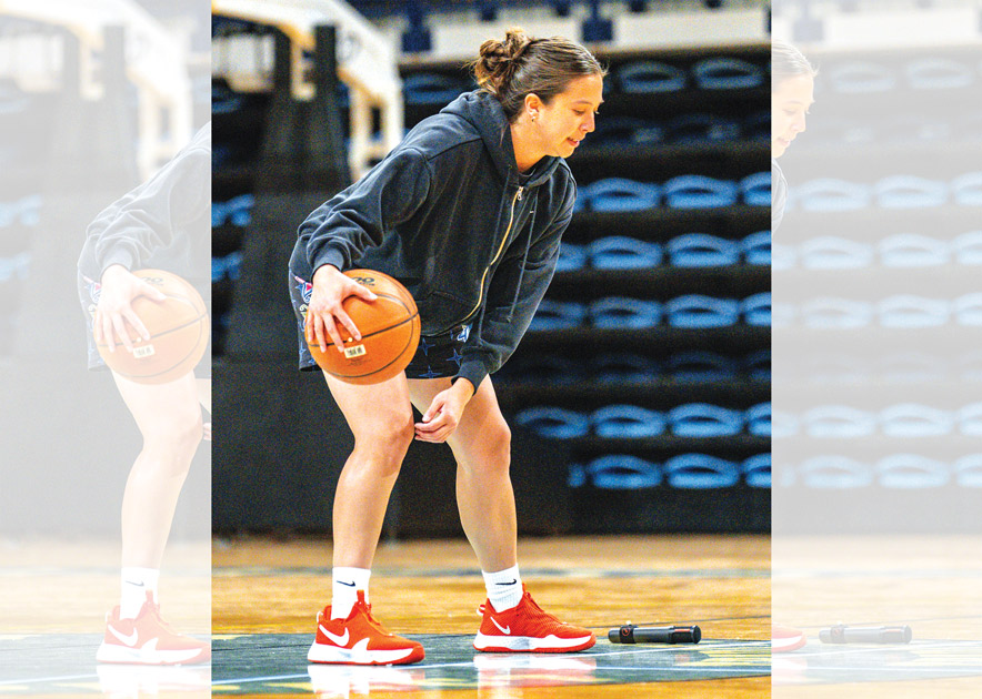 Indigenous star player Jude Schimmel inspires next generation at youth basketball camp