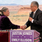 Jones names former rival Ellison to presidential ticket