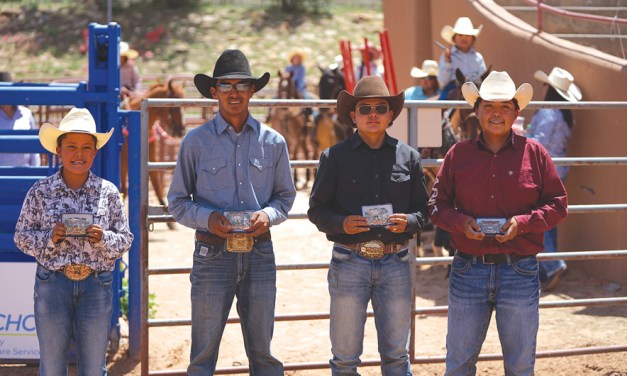 Ceremonial crowns open junior rodeo champions