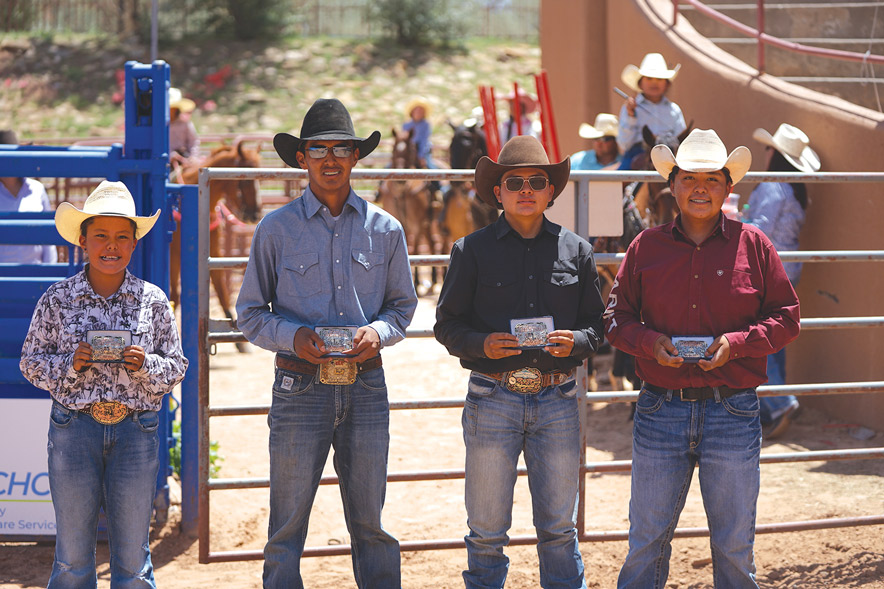 Ceremonial crowns open junior rodeo champions