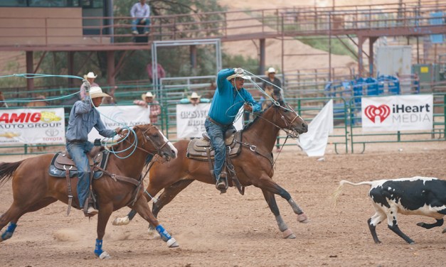 Father-son duo net Ceremonial team roping title after losing a family member