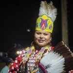 Audrey Brokeshoulder’s Sauk dancer defines the look of the 104th Ceremonial