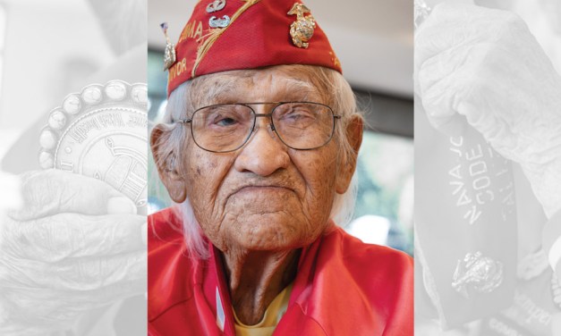 At 101, Navajo Code Talker Thomas H. Begay carries the story of Iwo Jima