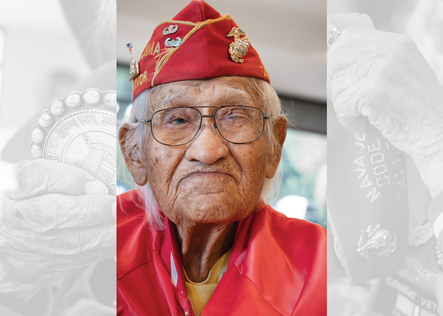 At 101, Navajo Code Talker Thomas H. Begay carries the story of Iwo Jima