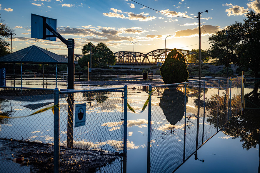Flooding prompts inspection of Shiprock bridge