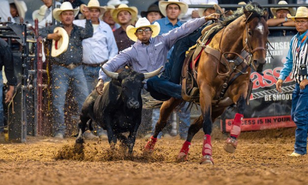 Navajo Nation Fair: Oklahoma cowboy earns two qualifications in short round