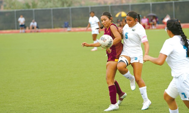 Navajo Prep girls soccer on the rise: Lady Eagles win consolation championship at Rehoboth tournament