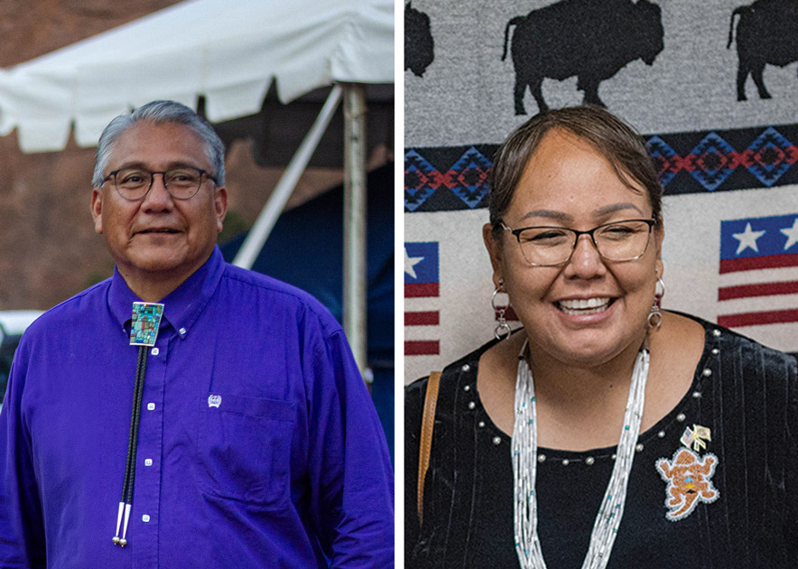 Jones, Curley offer different paths for changing Navajo government
