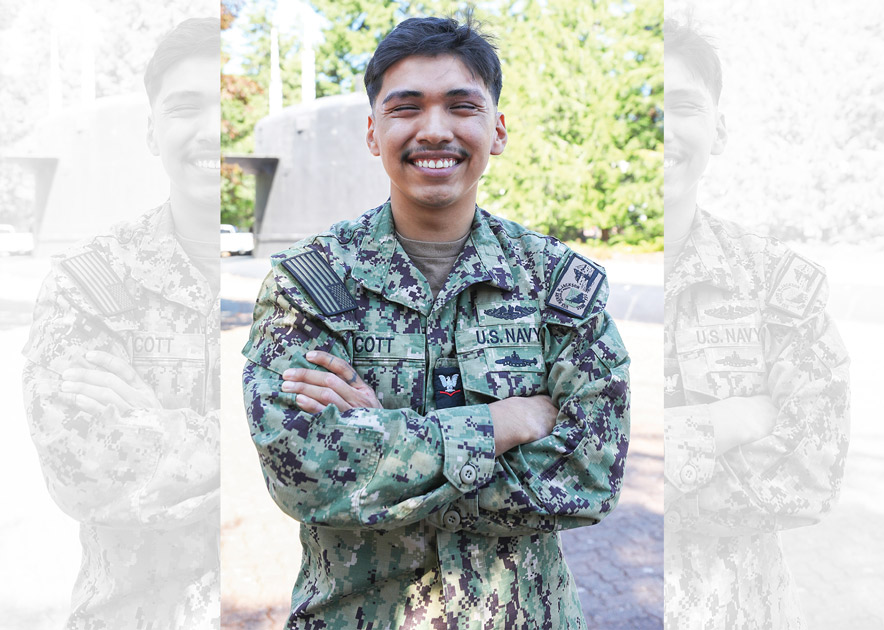 Tódinéeshzhee’ sailor serves aboard Navy submarine
