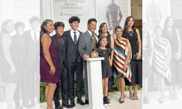 ‘What an amazing ride’ <br>Notah Begay III honored for a life beyond golf