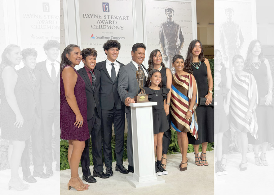 ‘What an amazing ride’ <br>Notah Begay III honored for a life beyond golf