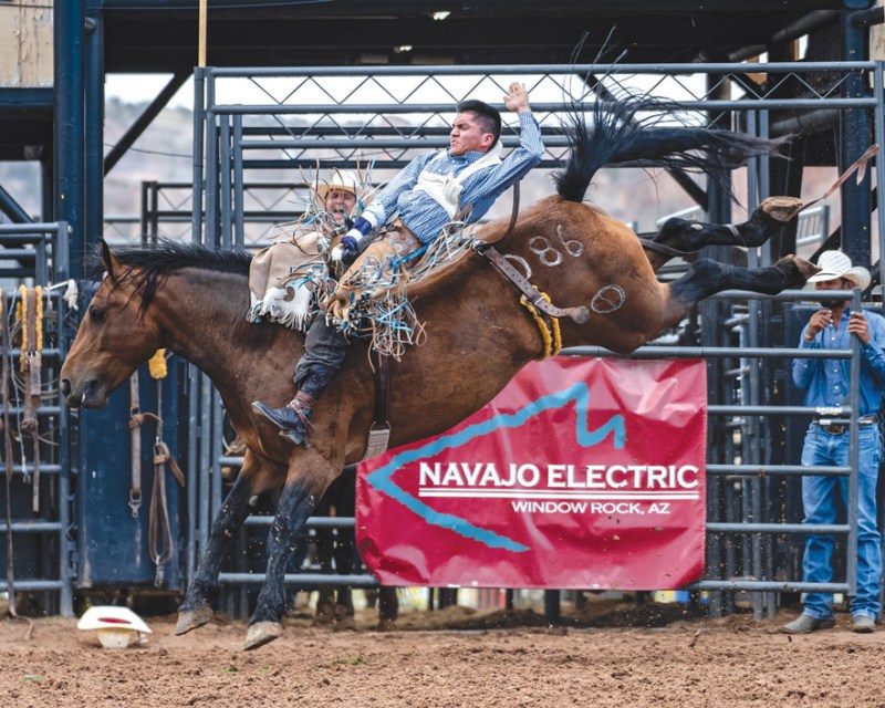 Evan Betony repeats as bareback NNF champion, bull rider Vinell Mariano wins first title