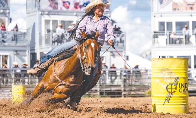 Tonalea barrel racer wins all-around, takes home roping box prize