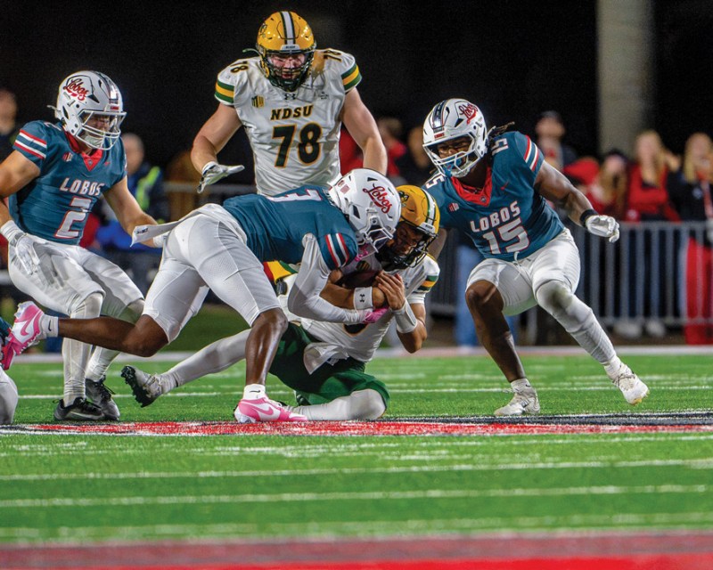 New Mexico’s defense delivers in 21-16 win over North Dakota State
