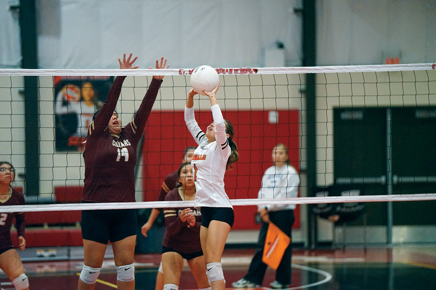 No. 2 Rock Point outlasts St. Michael in five-set thriller