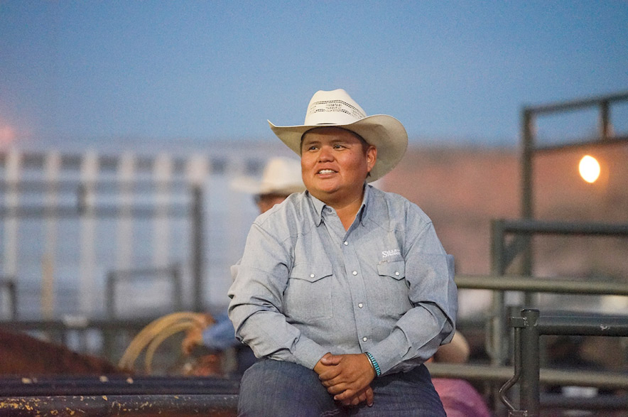 Rough Rock breakaway roper wins year-end title, earns first INFR qualification