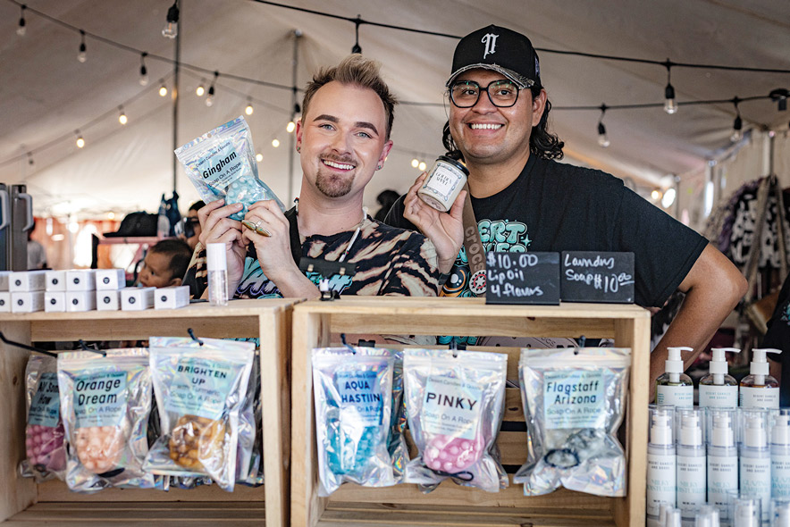 Desert Candles and Goods grows through Diné language, humor
